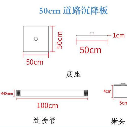 儋州沉降板规格型号如何选择？
